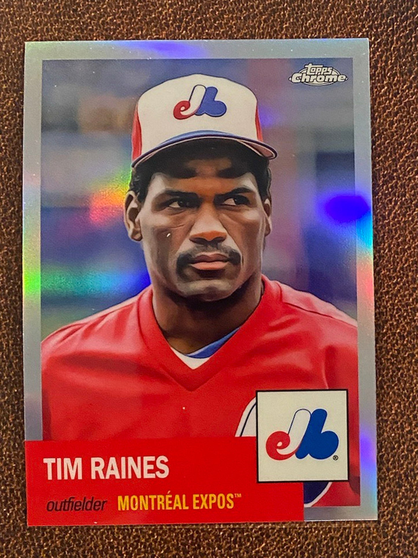 Tim Raines - 2022 Topps Chrome Platinum Anniversary - Refractor - Expos