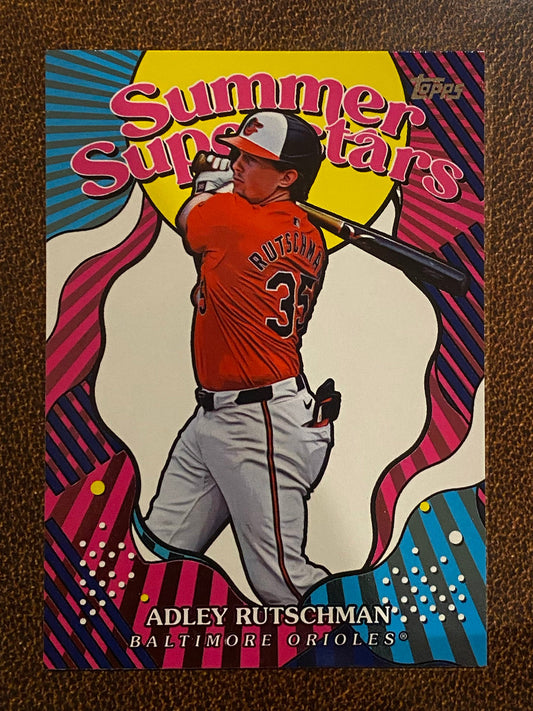 Adley Rutschman - 2025 Topps Series 2 - Summer Superstars Insert - Orioles