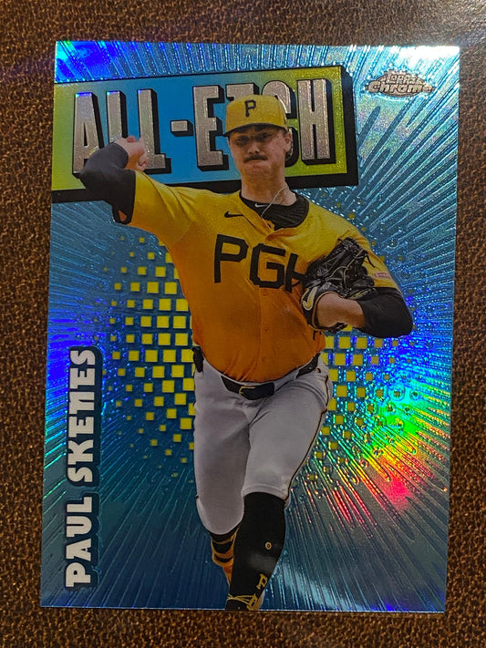 Paul Skenes - 2025 Topps Chrome - All Etch - Pirates