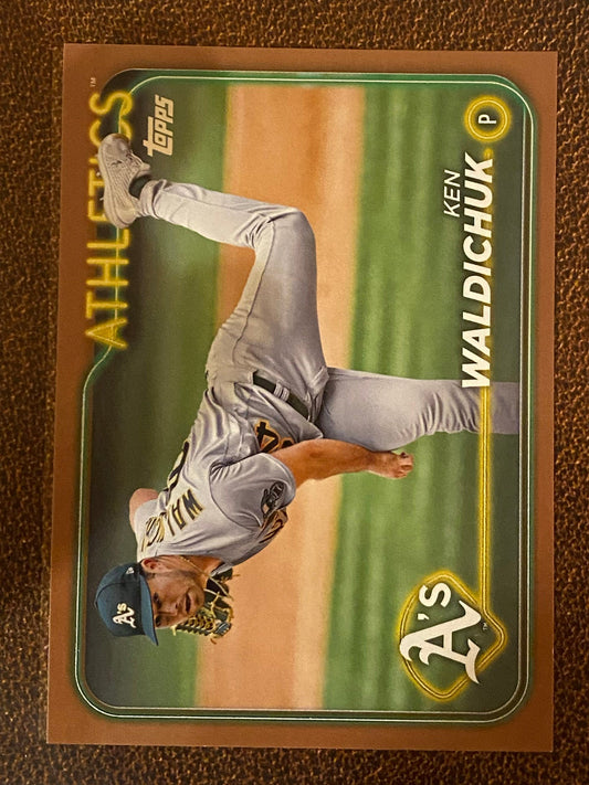 Ken Waldichukk - 2024 Topps Series 2 - Gold /2024 - Athletics