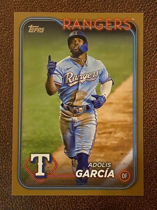 Adolis García - 2024 Topps Series 1 - Gold /2024 - Rangers