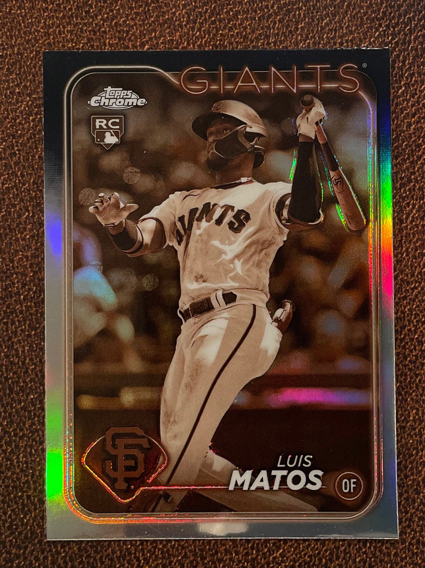 Luis Matos - 2024 Topps Chrome - Sepia Refractor - Giants