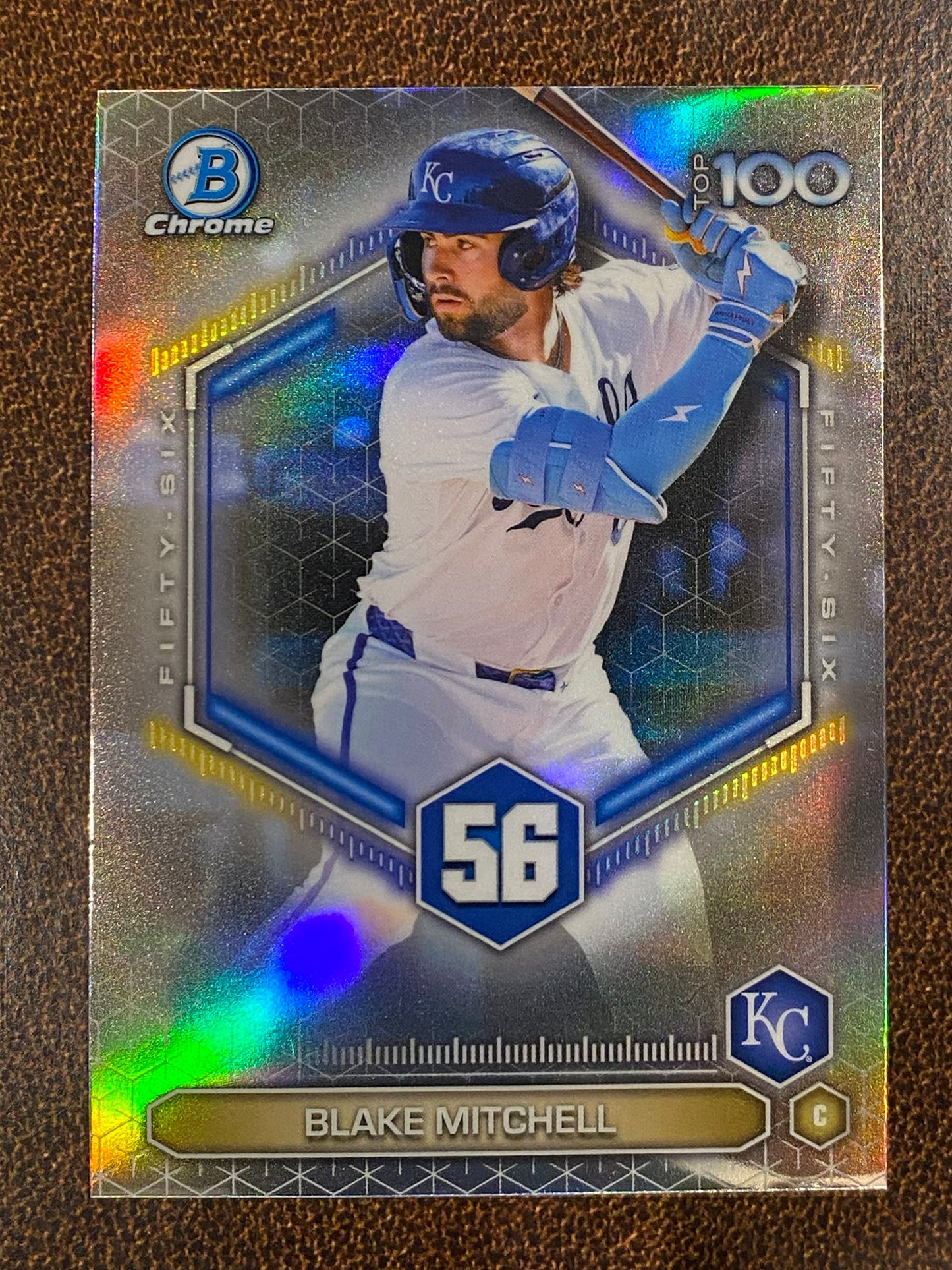 Blake Mitchell - 2026 Bowman - Scouts Top 100 Insert - Royals