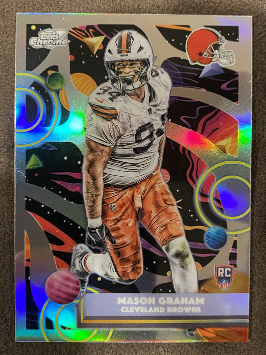Mason Graham - 2025 Topps Chrome Cosmic - Rookie Refractor - Browns