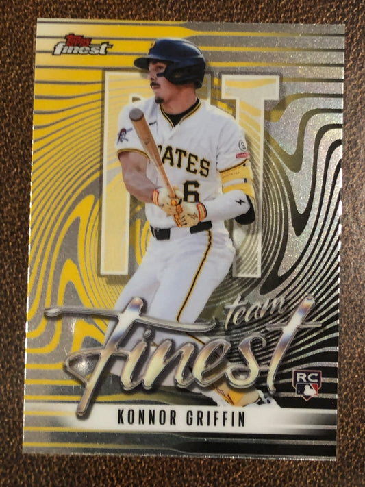 Konnor Griffin - 2026 Topps Finest - Team Finest - Pirates