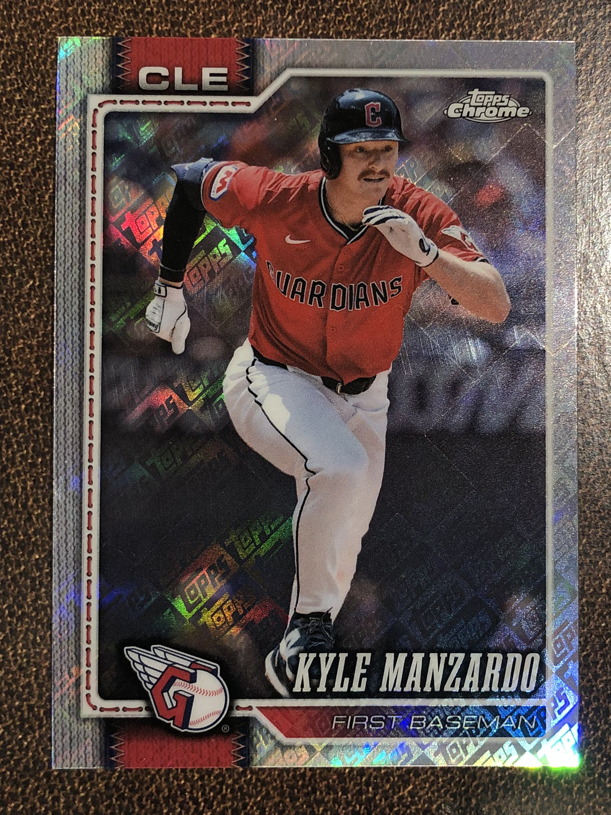 Kyle Manzardo - 2026 Topps Chrome - Fanatics Topps Foil - Guardians