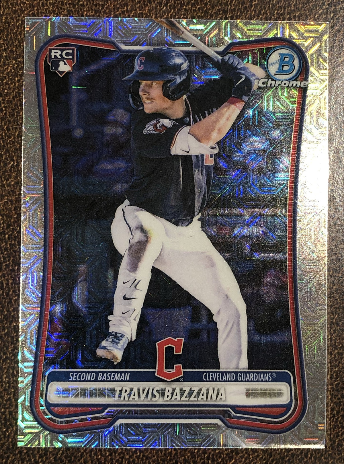 Travis Bazzana - 2026 Bowman Chrome - Rookie MOJO - Guardians