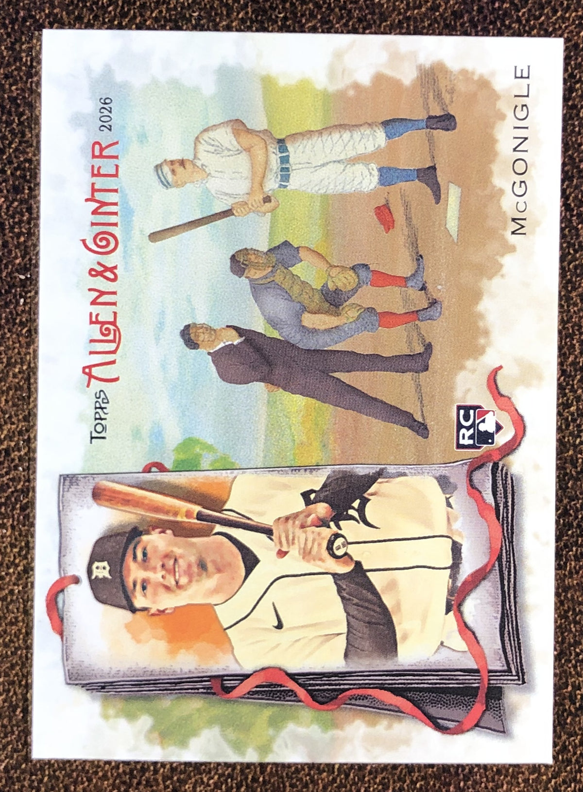 Kevin McGonigle - 2026 Topps Allen & Ginter - N43 Insert - Tigers