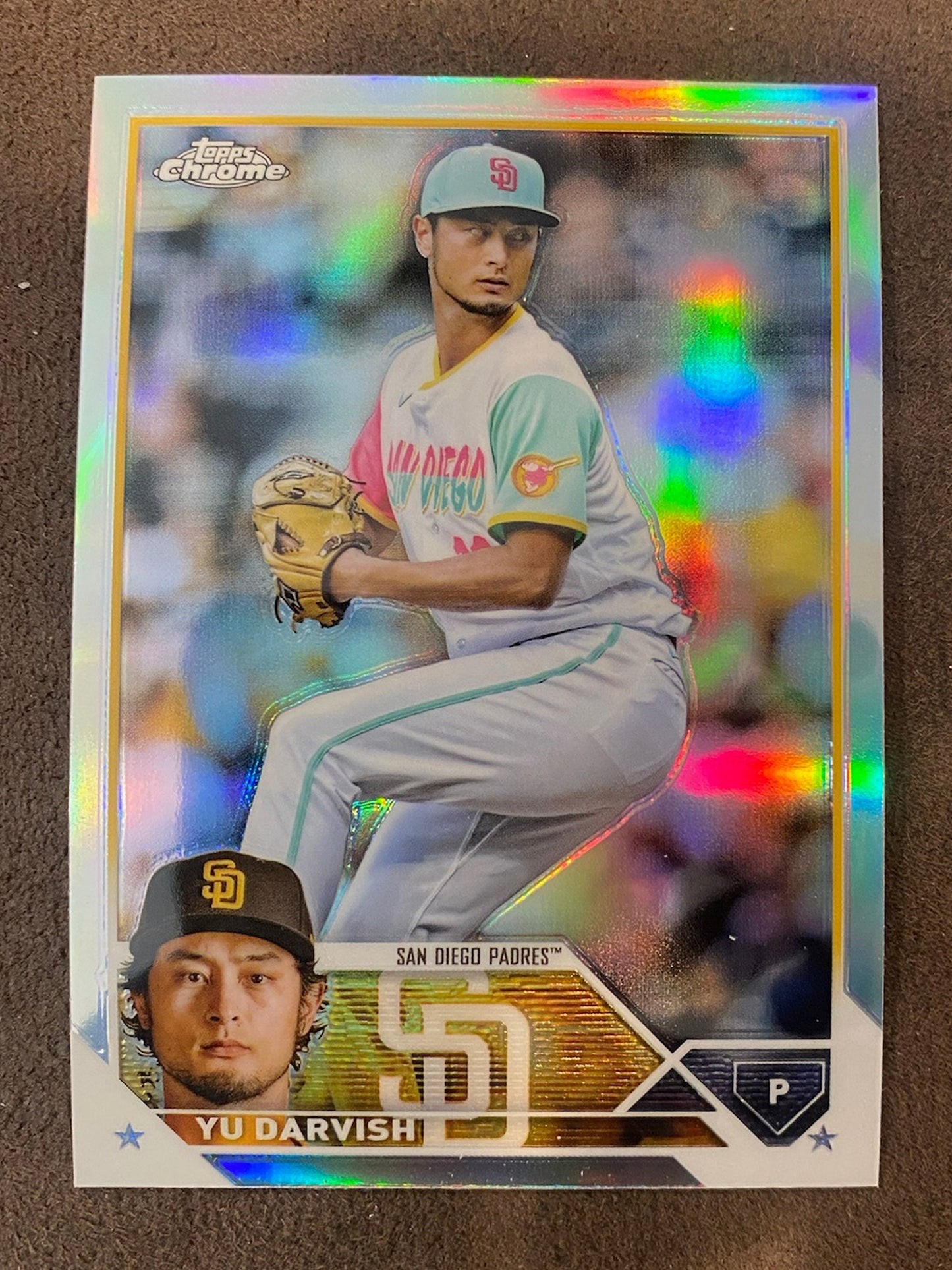 Yu Darvish - 2023 Topps Chrome - Refractors - Padres