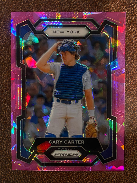Gary Carter - 2024 Panini Prizm - Pink Ice - Mets