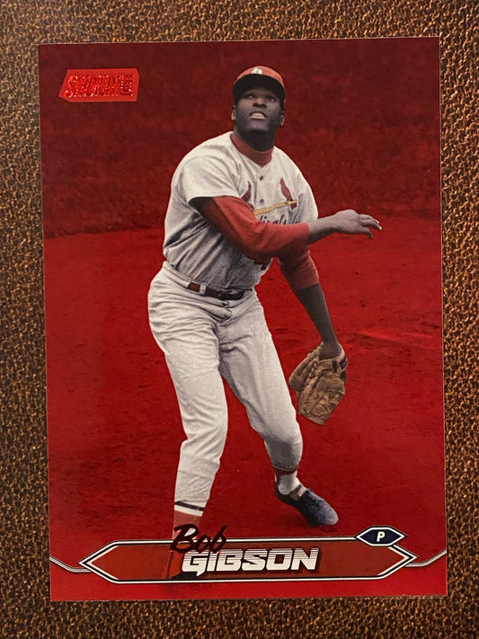 Bob Gibson - 2024 Topps Stadium Club - Red Foil - Cardinals