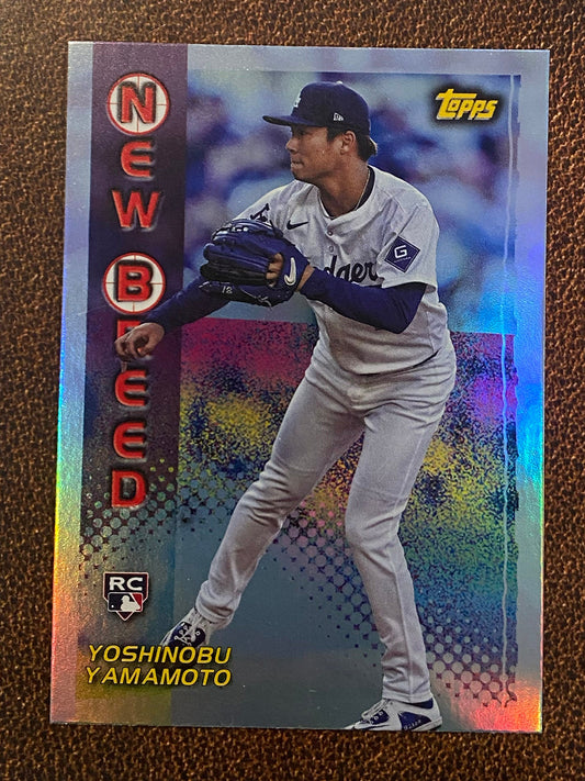 Yoshinobu Yamamoto - 2024 Topps Archives - 1999 New Breed - Dodgers