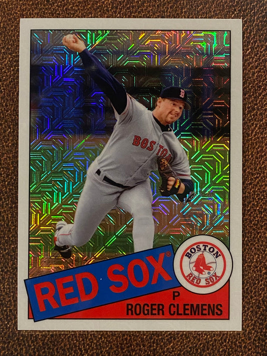 Roger Clemens - 2020 Topps Update - Silverpack Mojo Refractor - Red Sox