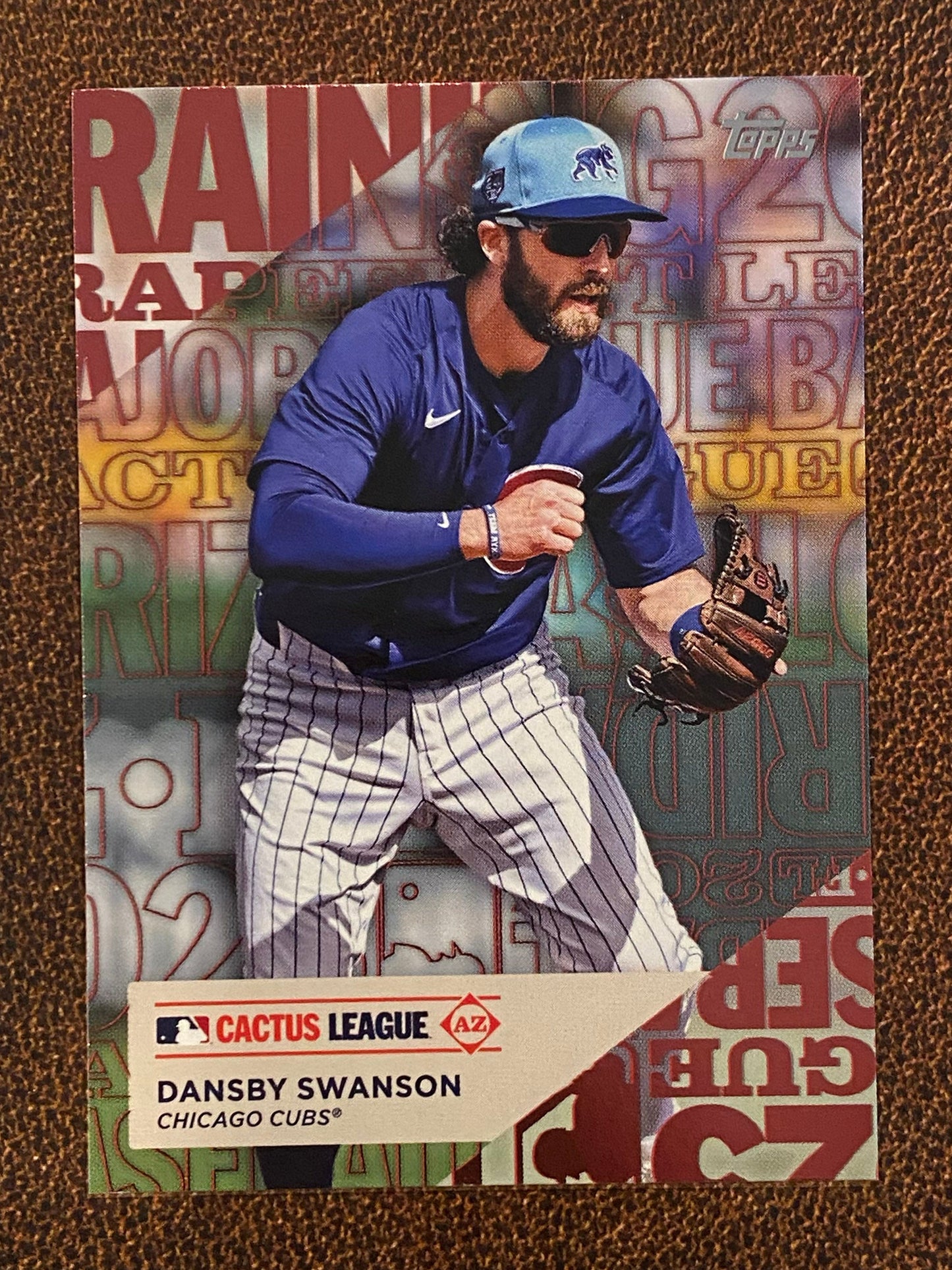 Dansby Swanson - 2025 Topps Series 1 - Training Ground - Cubs