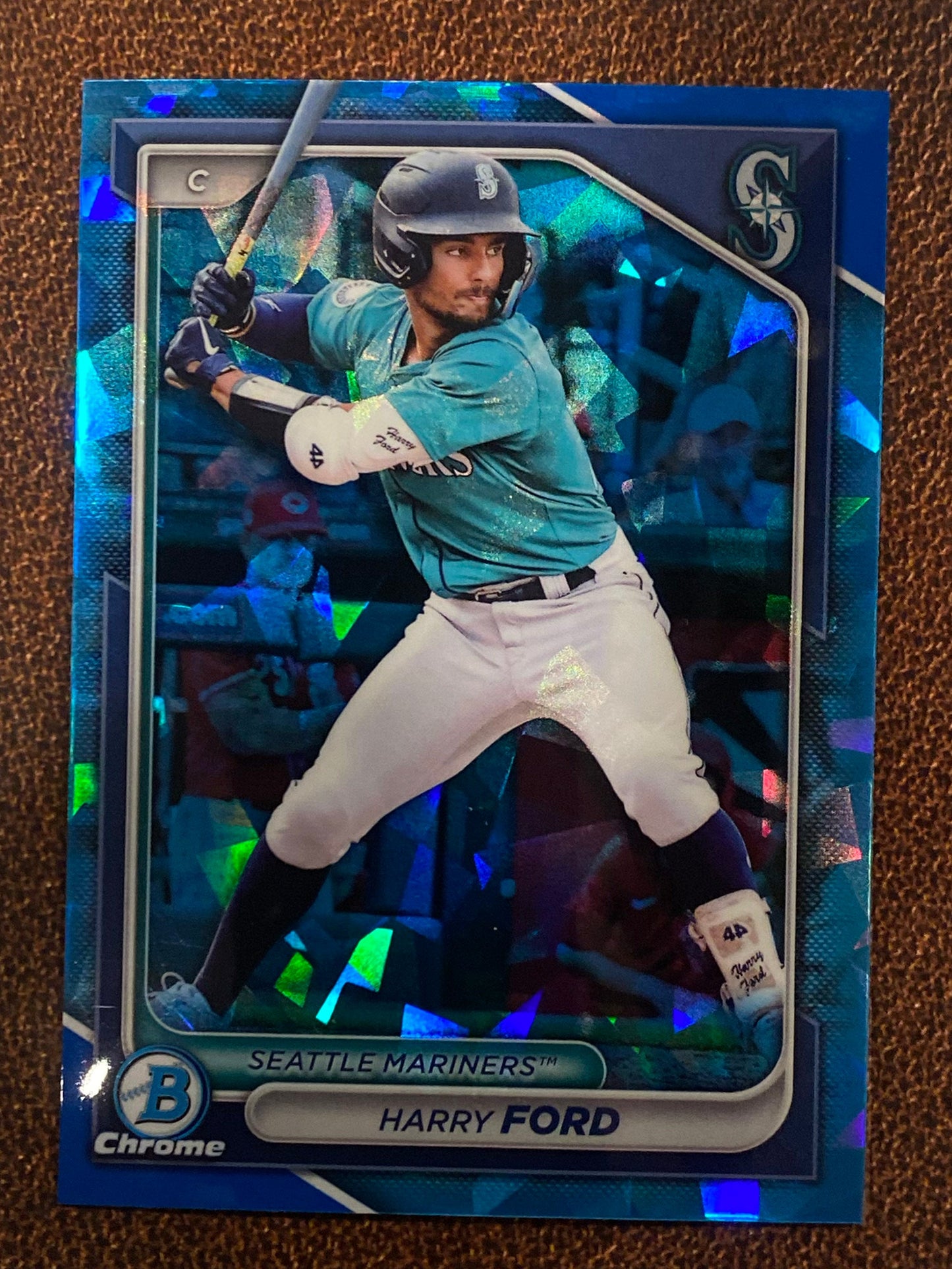 Harry Ford - 2024 Bowman Chrome - Sapphire - Mariners
