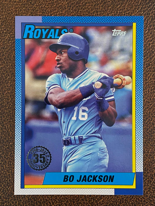 Bo Jackson - 2025 Topps Series 1 - 1990 Insert - Royals