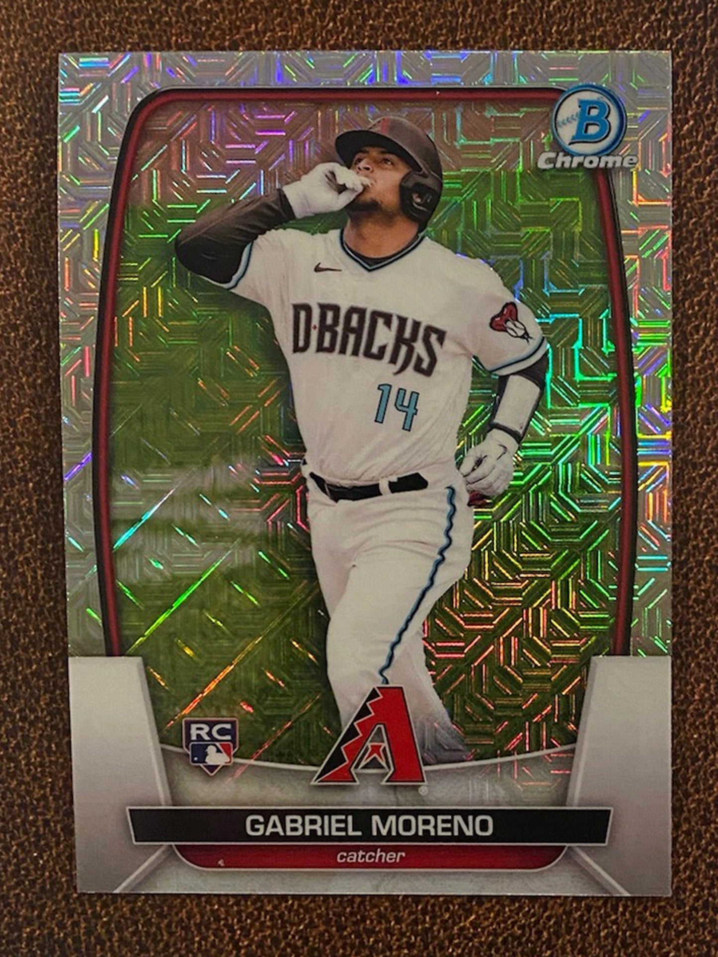 Gabriel Moreno - 2023 Bowman - Mega Box Mojo Refractor - Diamondbacks