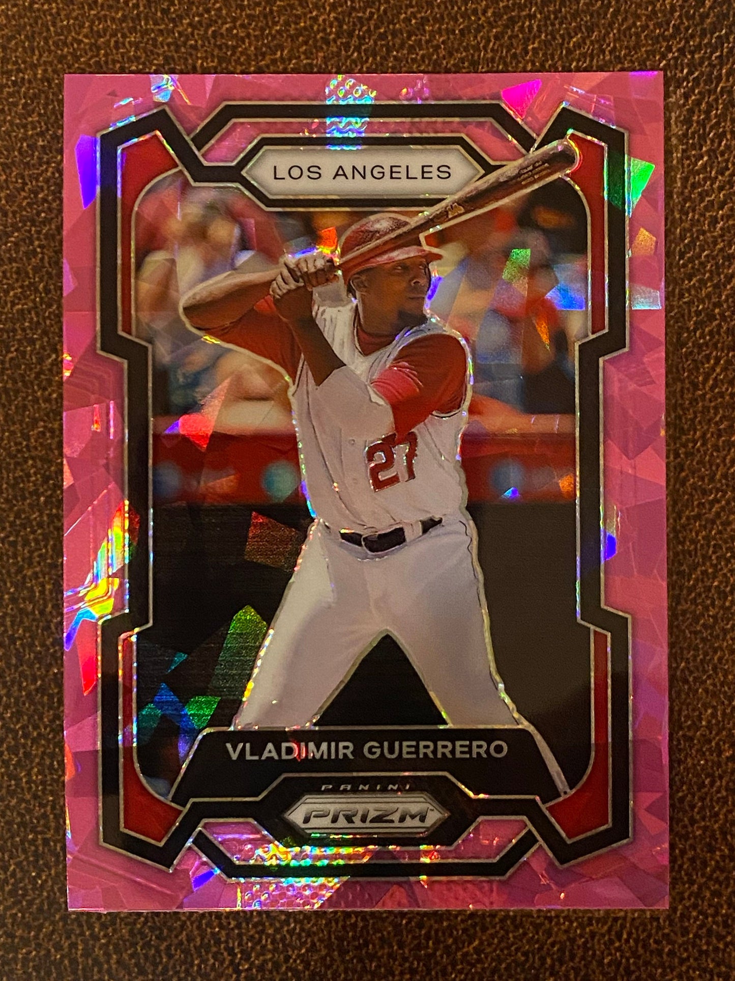 Vladimir Guerrero - 2024 Panini Prizm - Pink Ice Mega - Angels