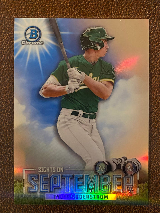 Tyler Soderstrom - 2023 Bowman - Sights on September - Athletics