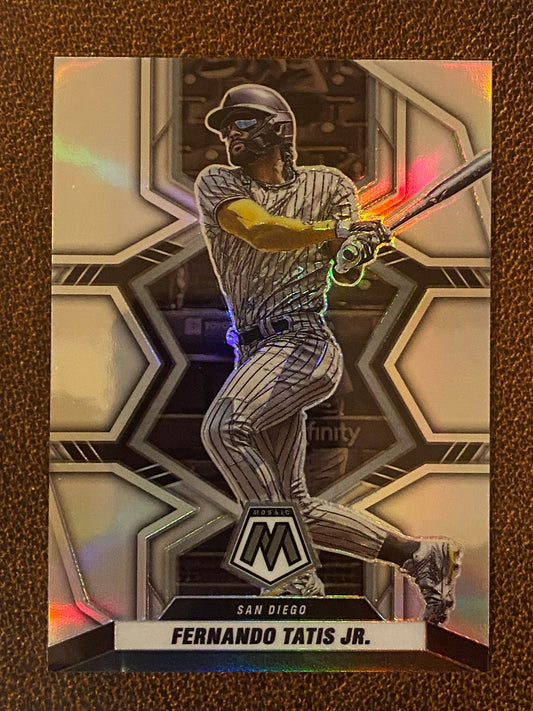Fernando Tatis Jr. - 2022 Mosaic - Silver Prizm - Padres