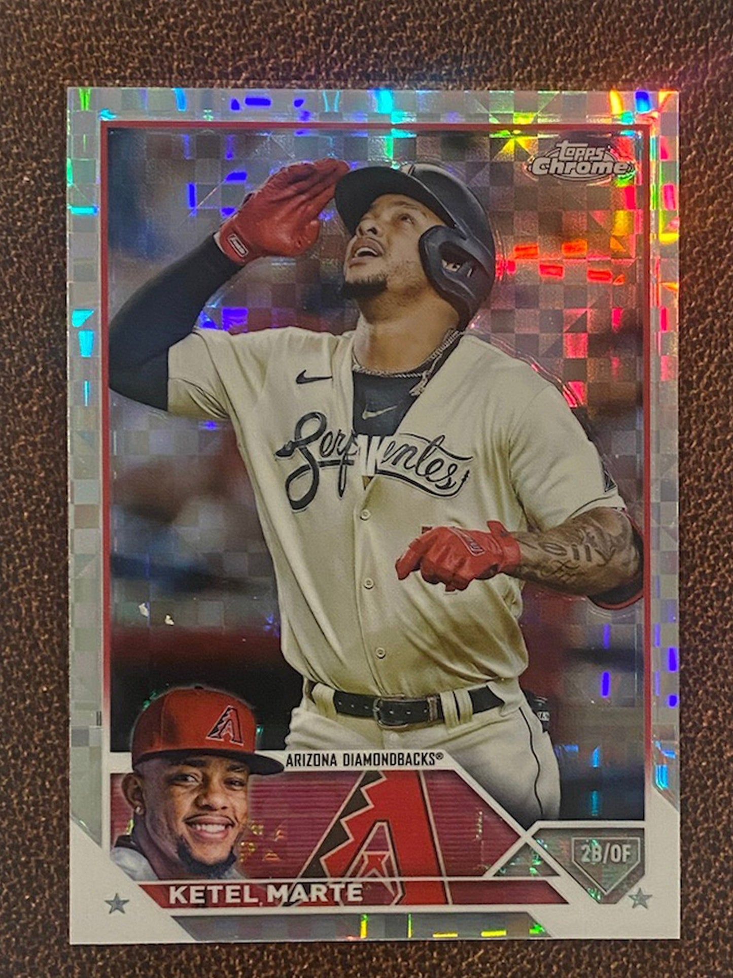 Ketel Marte - 2023 Topps Chrome - XFractors - Diamondbacks