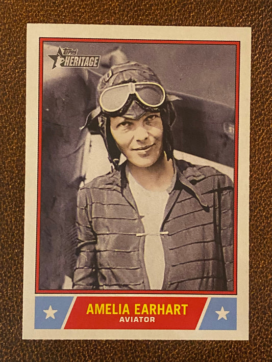 Amelia Earhart - 2025 Topps Heritage - Notable Americans (NS-28)