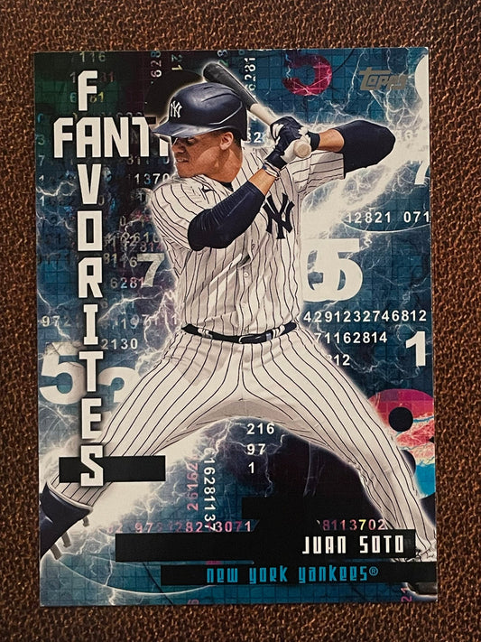 Juan Soto - 2024 Topps Series 2 - Fantasy Favorites Insert - Yankees