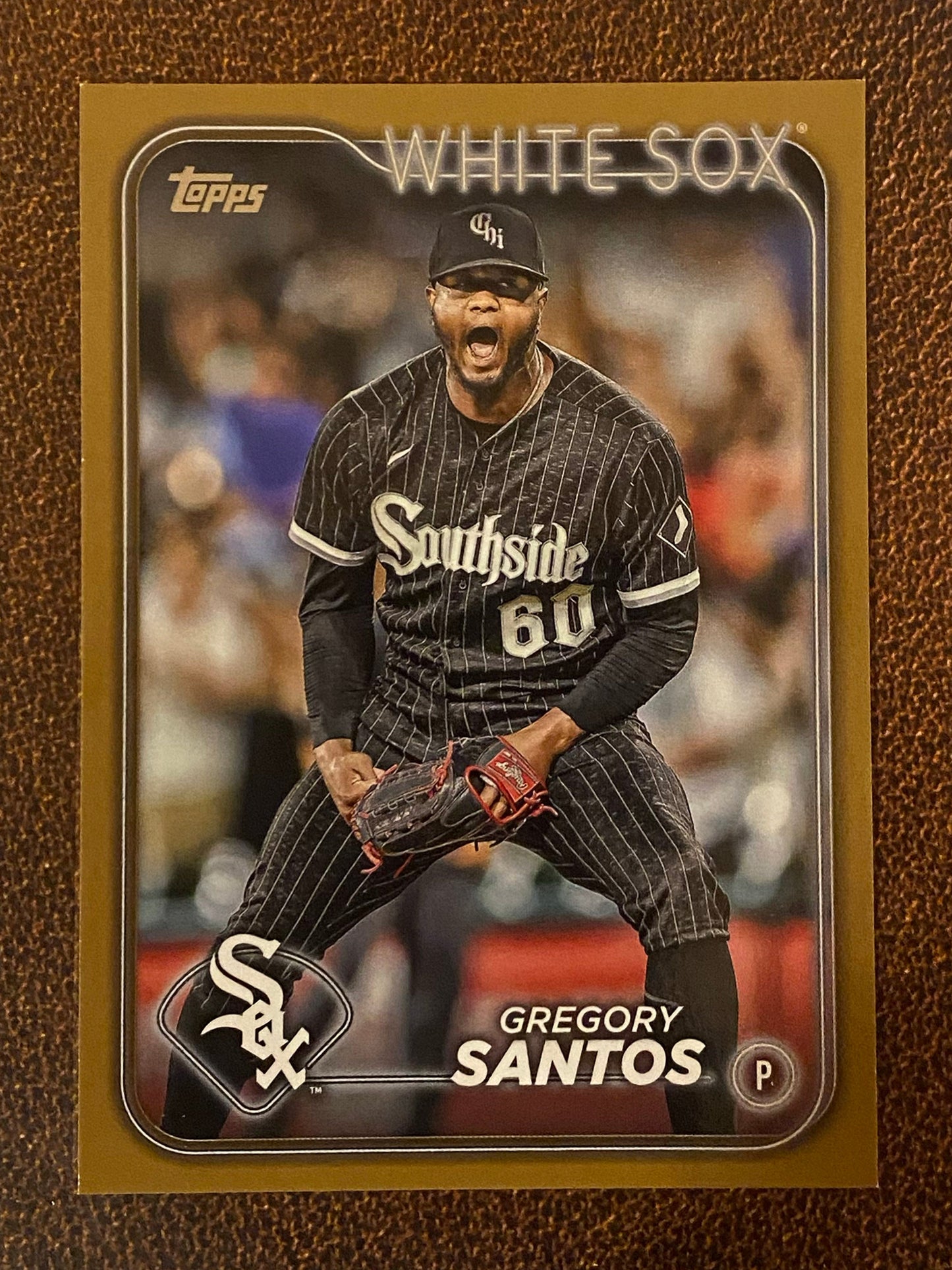 Gregory Santos - 2024 Topps Series 1 - Gold /2024 - White Sox