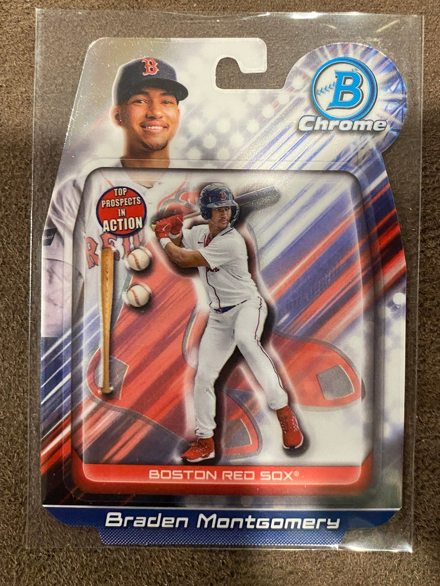 Braden Montgomery - 2024 Bowman Draft - Bowman In Action - Red Sox