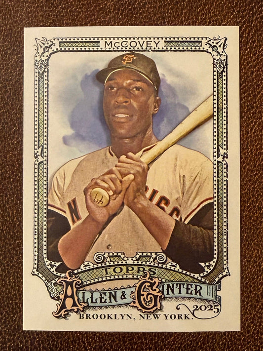 Willie McCovey - 2025 Allen & Ginter - SPs - Giants