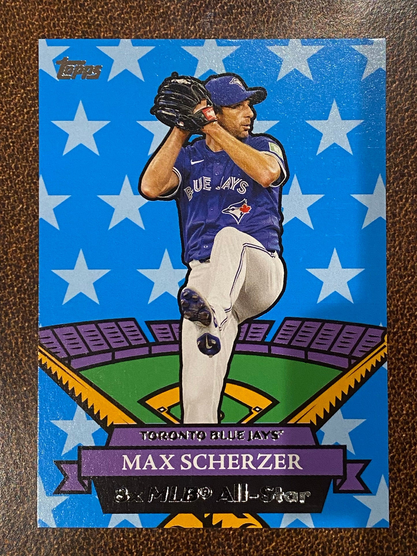 Max Scherzer - 2025 Topps Archives - All Stars Insert - Blue Jays
