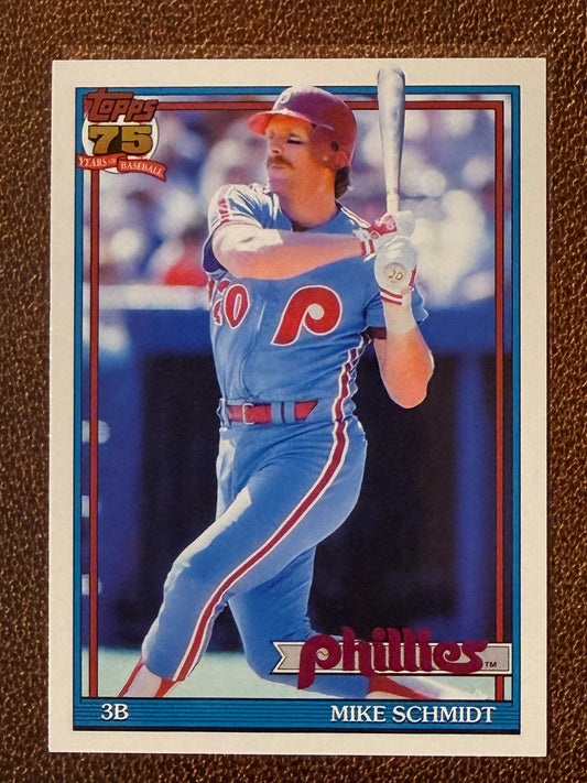 Mike Schmidt - 2026 Topps Series 1 - 1991 Insert - Phillies