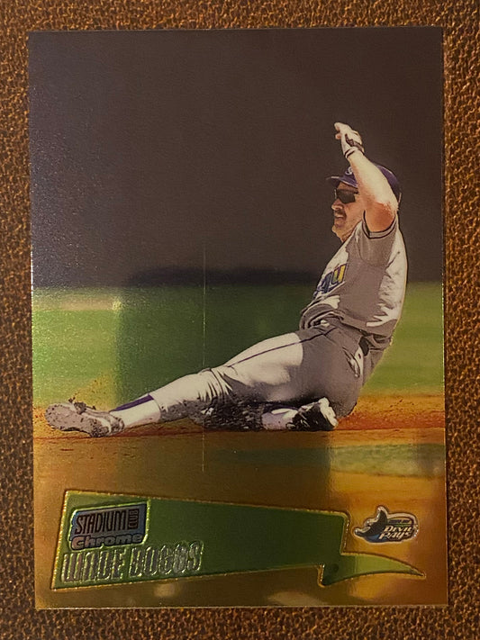 Wade Boggs - 2000 Stadium Club Chrome - Base - Rays