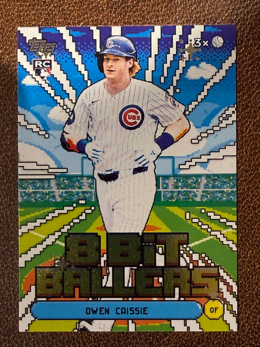 Owen Caissie - 2026 Topps Series 1 - 8 Bit Ballers Insert - Cubs