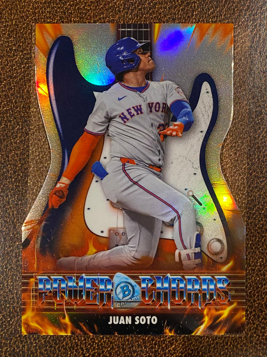 Juan Soto - 2026 Bowman - Power Chords Insert - Mets