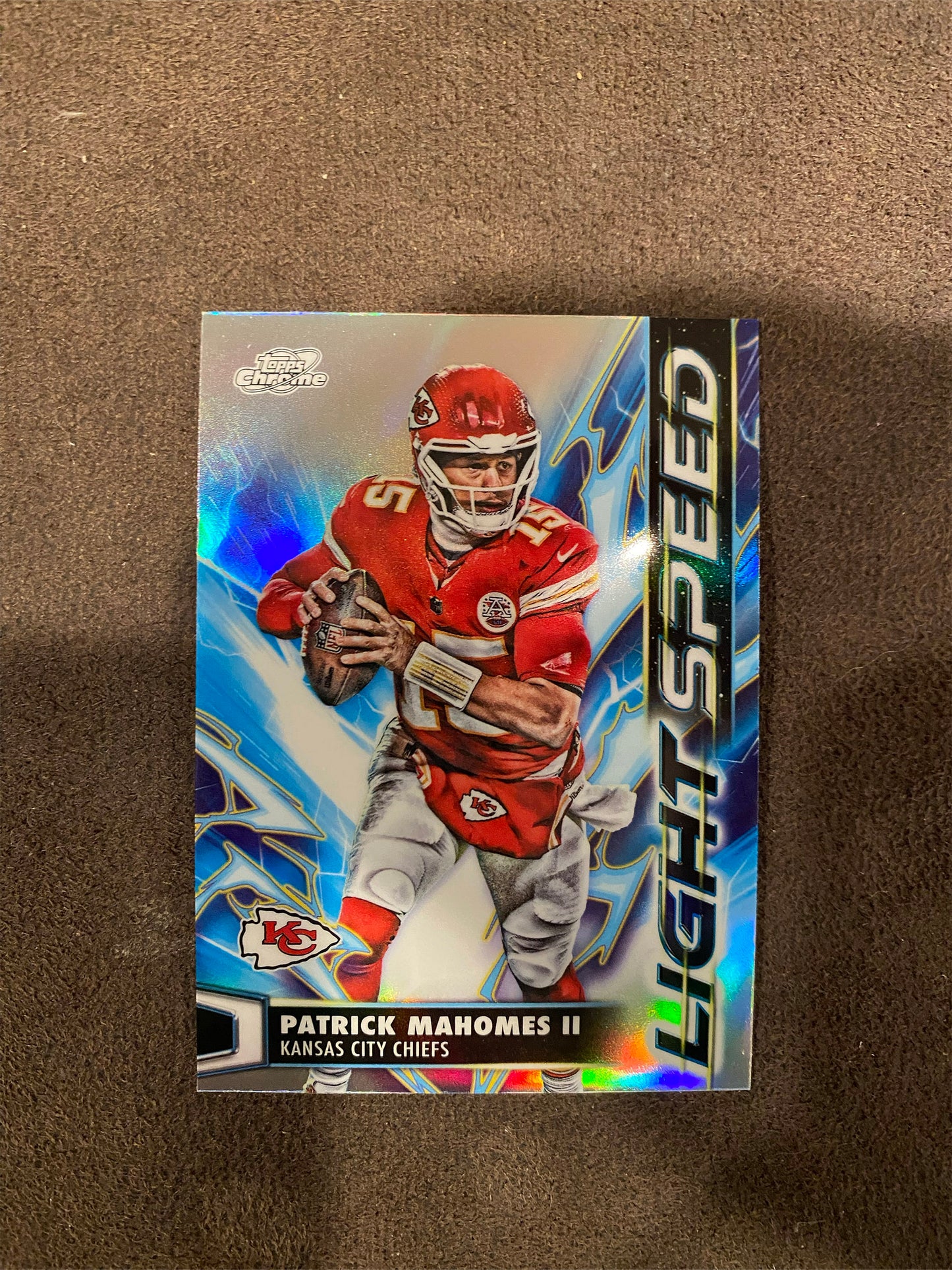 Patrick Mahomes II - 2025 Topps Chrome Cosmic - Light Speed - Chiefs