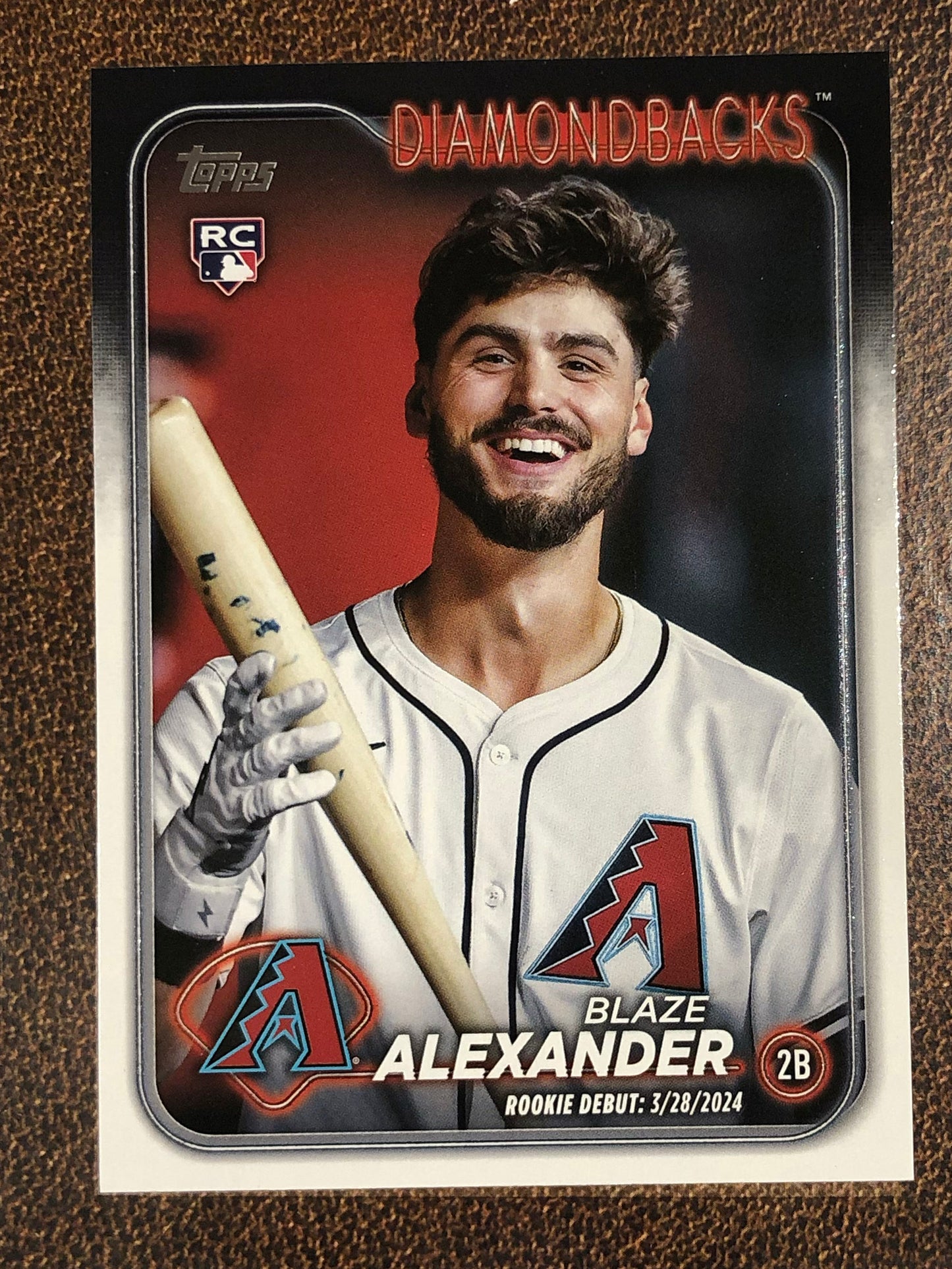Blaze Alexander - 2024 Topps Update - Rookie Debut Base - Diamondbacks