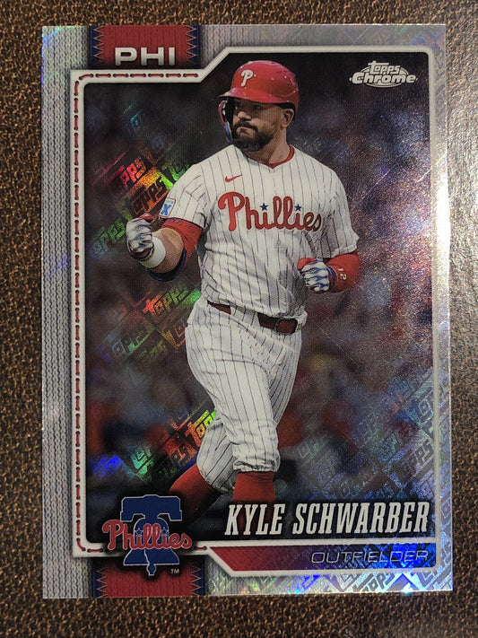 Kyle Schwarber - 2026 Topps Chrome - Fanatics Topps Foil - Phillies
