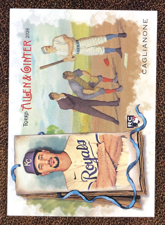Jac Caglianone - 2026 Topps Allen & Ginter - N43 Insert - Royals