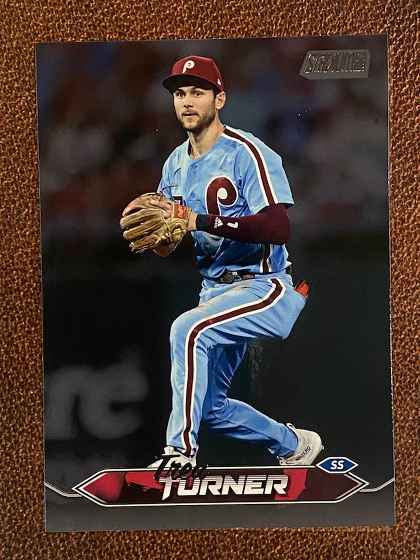 Trea Turner - 2024 Topps Stadium Club - Black Foil - Phillies