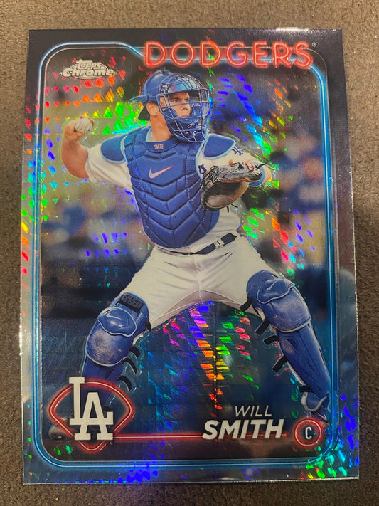 Will Smith - 2024 Topps Chrome - Prism Refractors - Dodgers