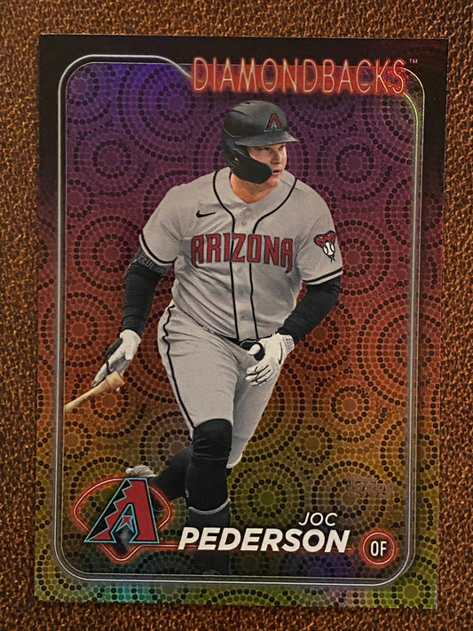 Joc Pederson - 2024 Topps Series 2 - Holiday Parallel - Diamondbacks