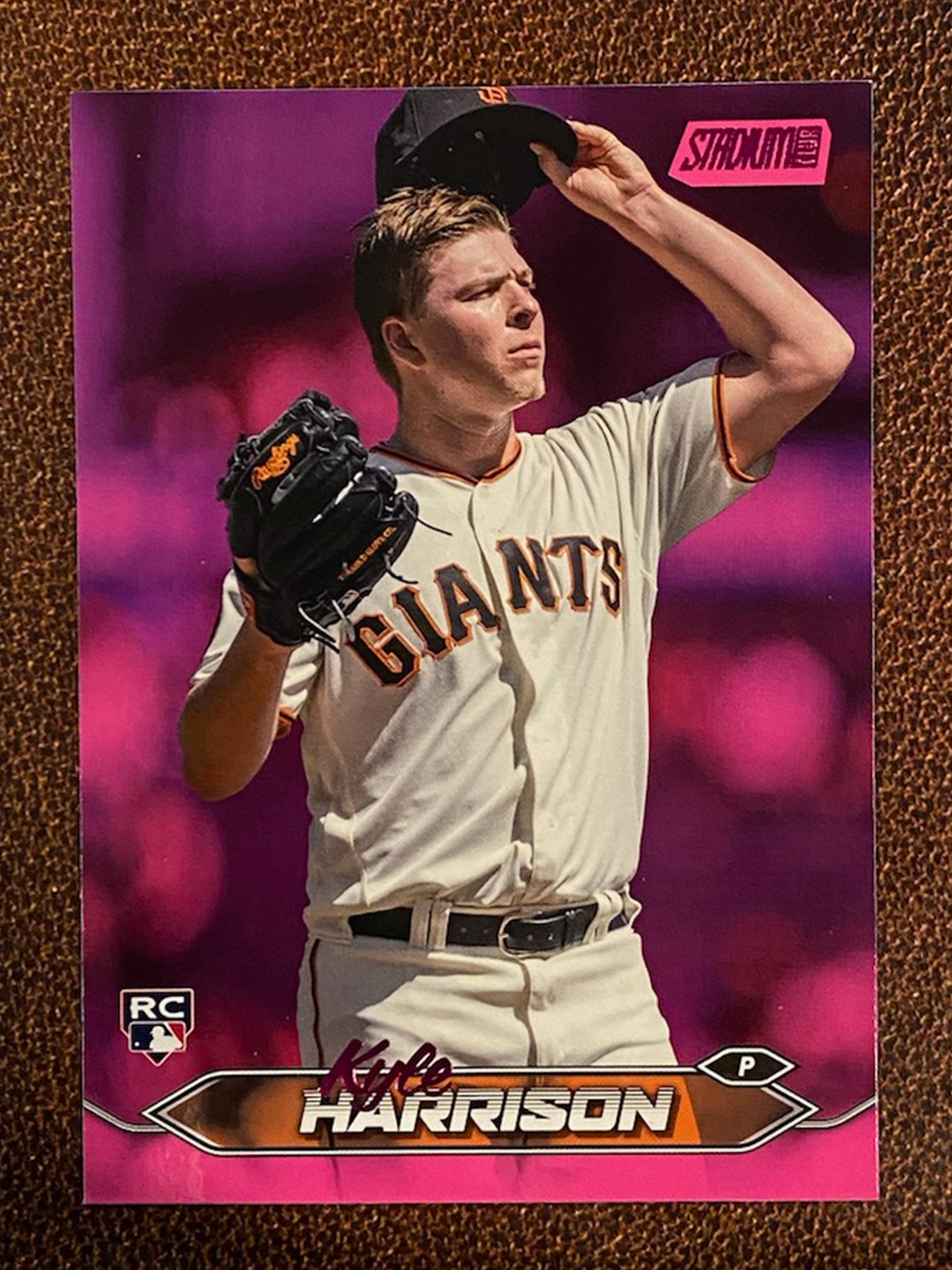 Kyle Harrison - 2024 Topps Stadium Club - Pink Foil - Giants