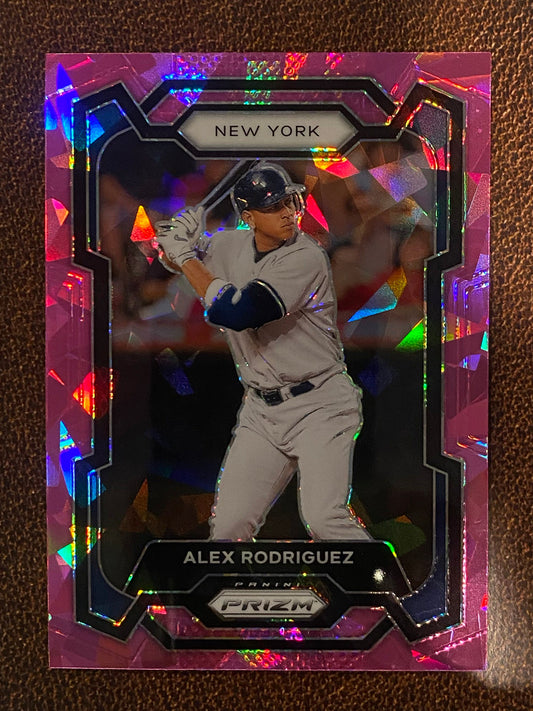 Alex Rodriguez - 2024 Panini Prizm - Pink Ice - Yankees