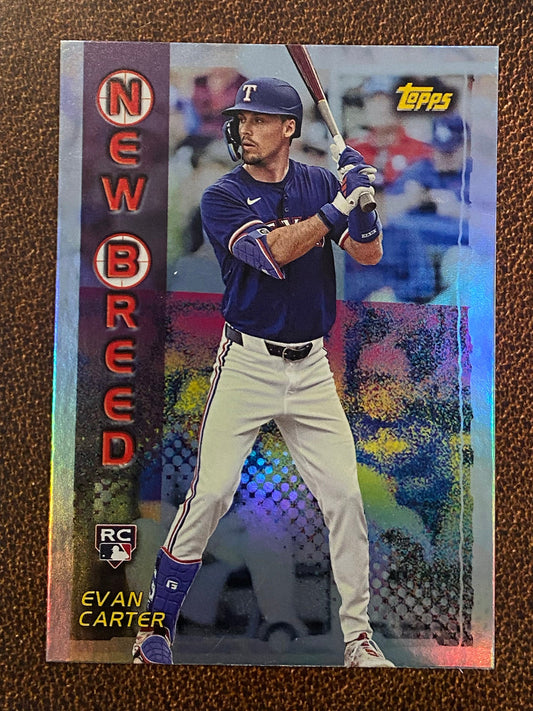 Evan Carter - 2024 Topps Archives - 1999 New Breed - Rangers