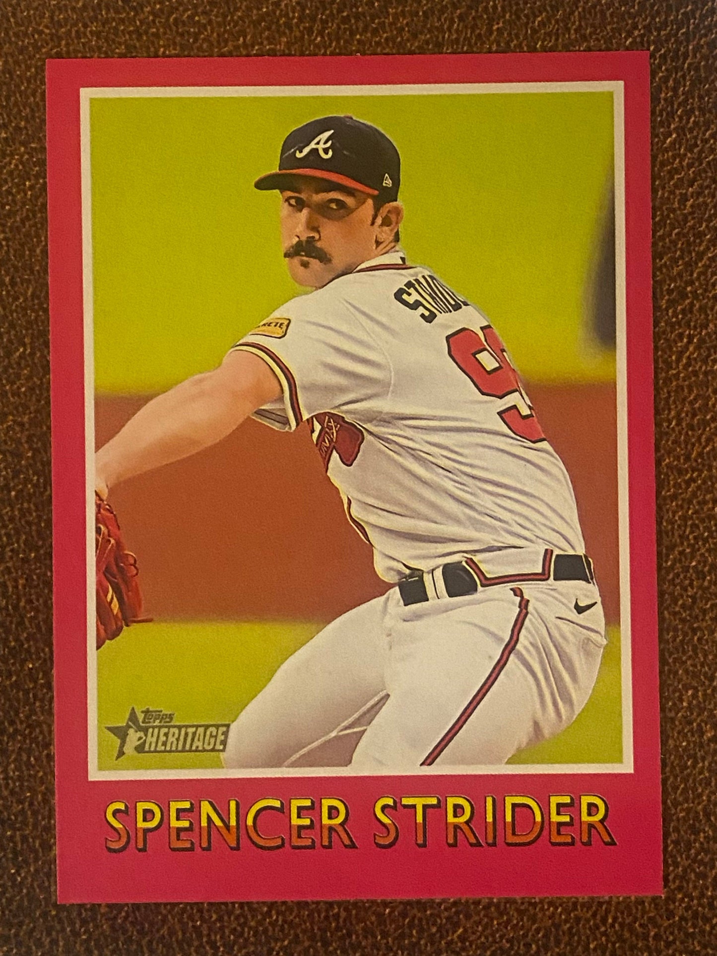 Spencer Strider - 2024 Topps Heritage - 1975 Baseball Sensations - Braves