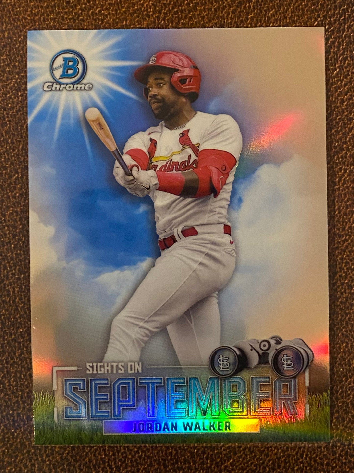 Jordan Walker - 2023 Bowman - Sights on September - Cardinals