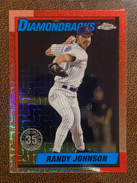Randy Johnson - 2025 Topps Series 2 - 1990 Mojo Refractor - Diamondbacks