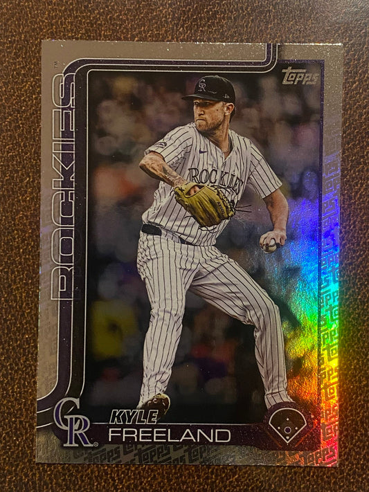 Kyle Freeland - 2025 Topps Series 2 - Fanatics Exclusive Topps Foil Border - Rockies