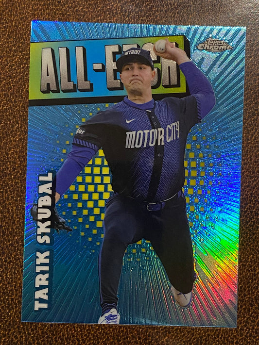 Tarik Skubal - 2025 Topps Chrome - All Etch - Tigers